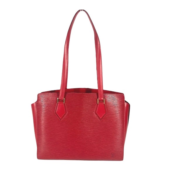 Louis Vuitton Duplex Red Leather shoulder - Picture 1 of 10
